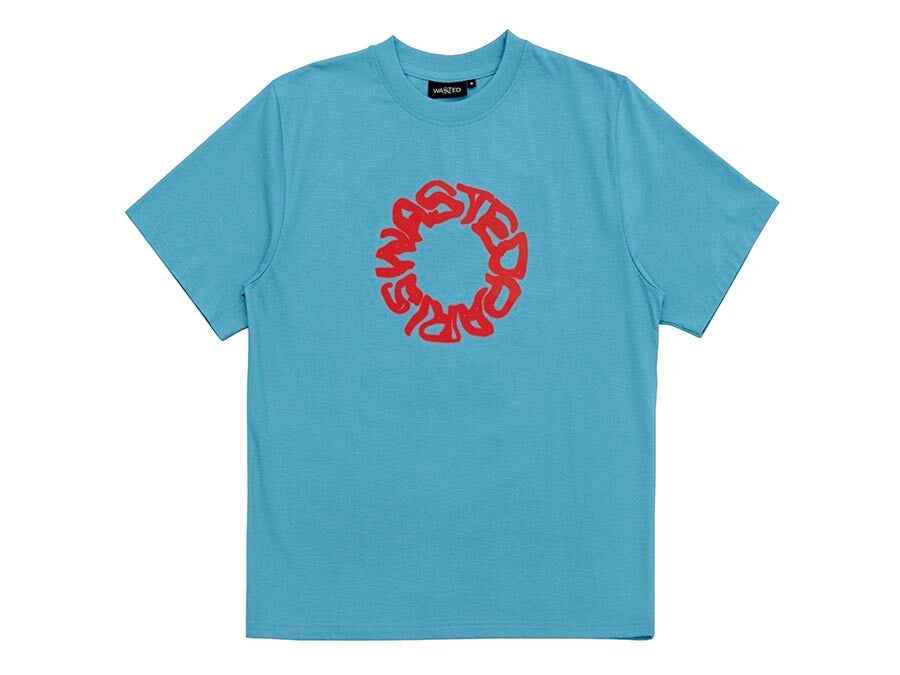 CAMISETA WASTED BEYOND - POOL BLUE