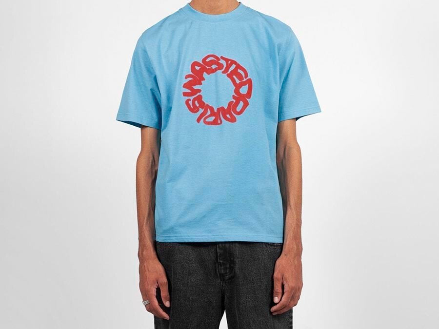 CAMISETA WASTED BEYOND - POOL BLUE