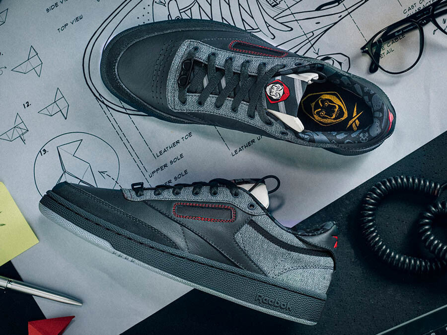 REEBOK CLUB C LA CASA DE PAPEL