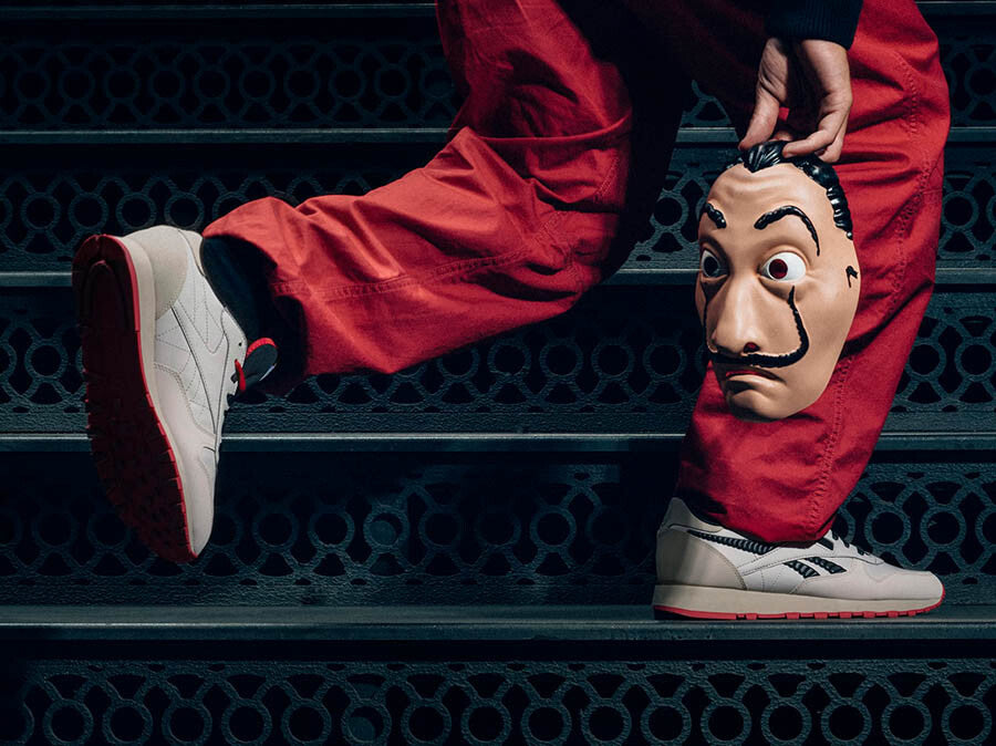 REEBOK CLASSIC LEATHER LA CASA DE PAPEL