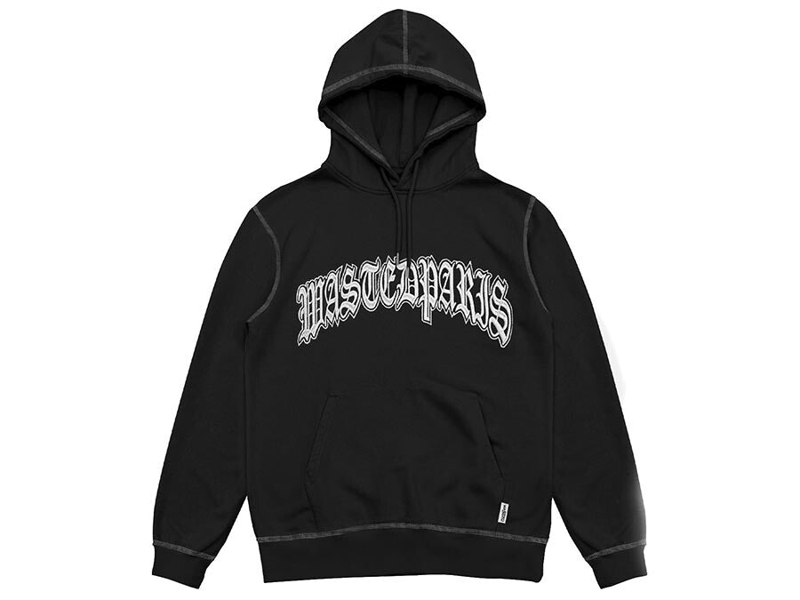 SUDADERA WASTED KINGDOM LINE BLACK