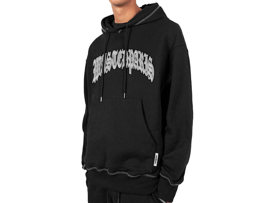 SUDADERA WASTED KINGDOM LINE BLACK