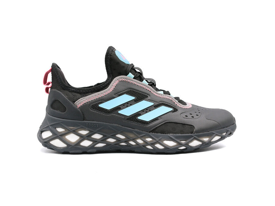 ADIDAS WEB BOOST BLACK BLUE