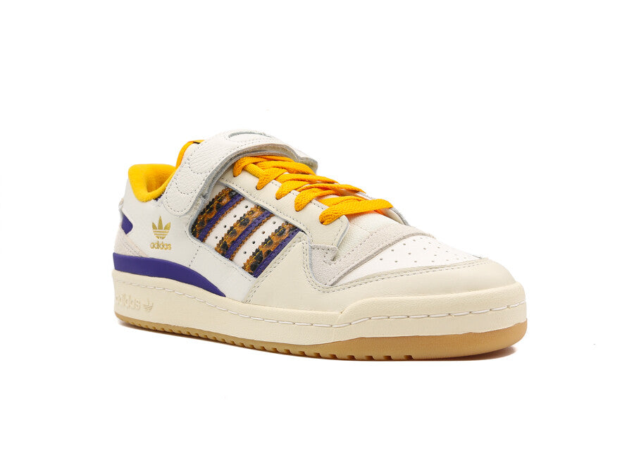 ADIDAS FORUM 84 LOW WHITE LA SNAKESKIN