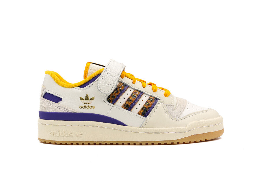 ADIDAS FORUM 84 LOW WHITE LA SNAKESKIN