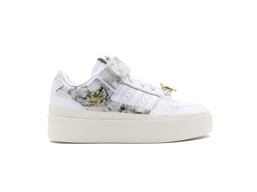 ADIDAS FORUM BONEGA W WHITE GREY MARBLE