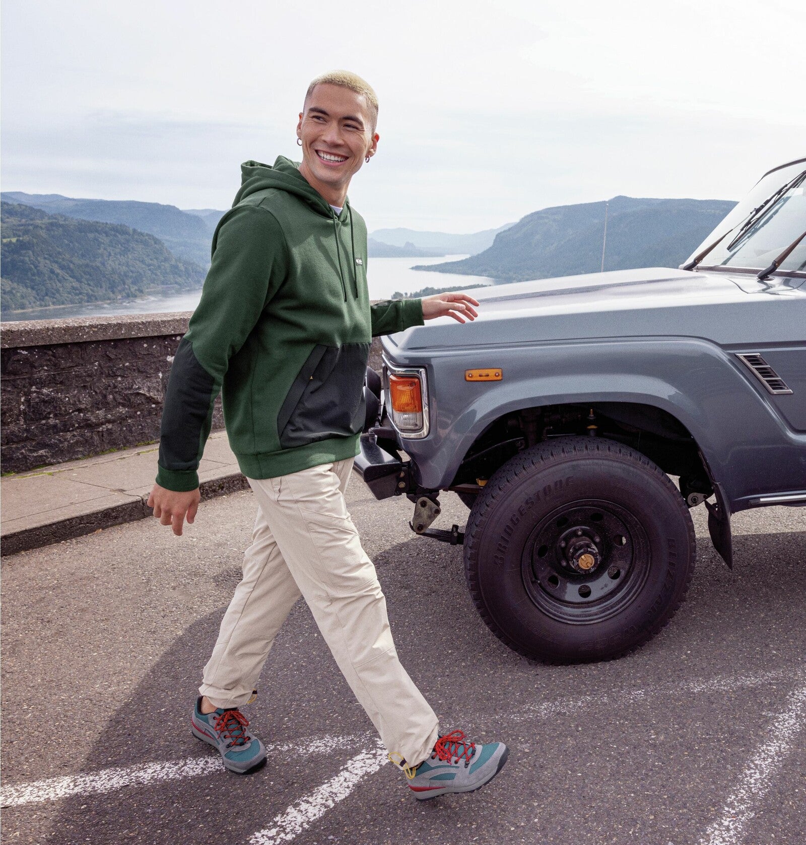 SUDADERA COLUMBIA BALLISTIC RIDGE SPRUCE GREEN