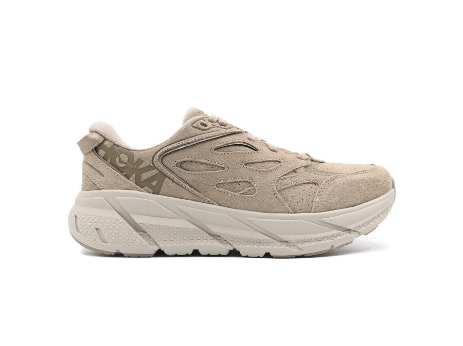 HOKA CLIFTON L SUEDE SIMPLY TAUPE