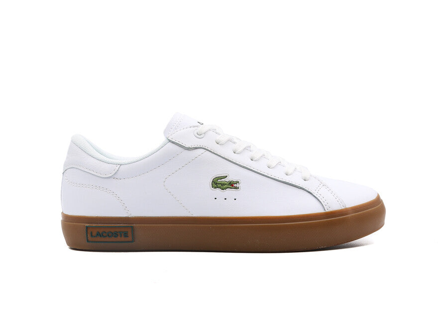 LACOSTE POWERCOURT WHITE GUM