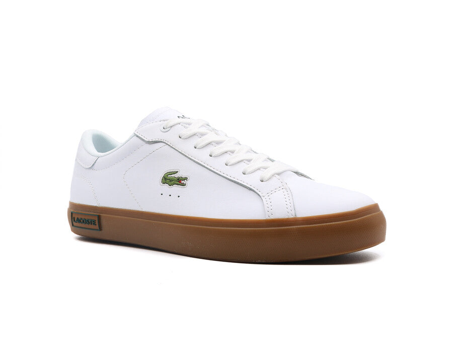 LACOSTE POWERCOURT WHITE GUM