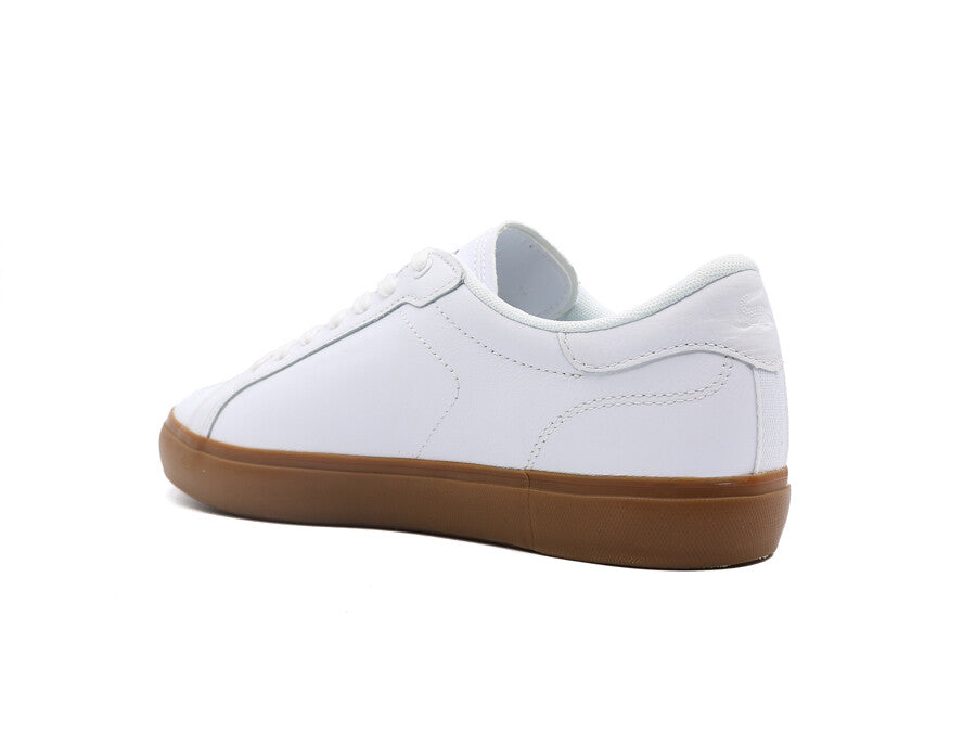 LACOSTE POWERCOURT WHITE GUM