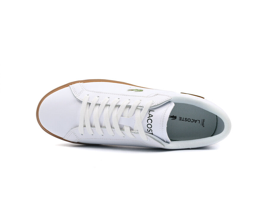 LACOSTE POWERCOURT WHITE GUM