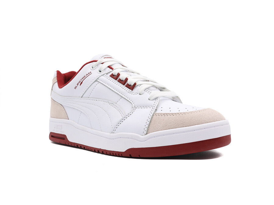 PUMA SLIPSTREAM LO RETRO WHITE-INTENSE RED