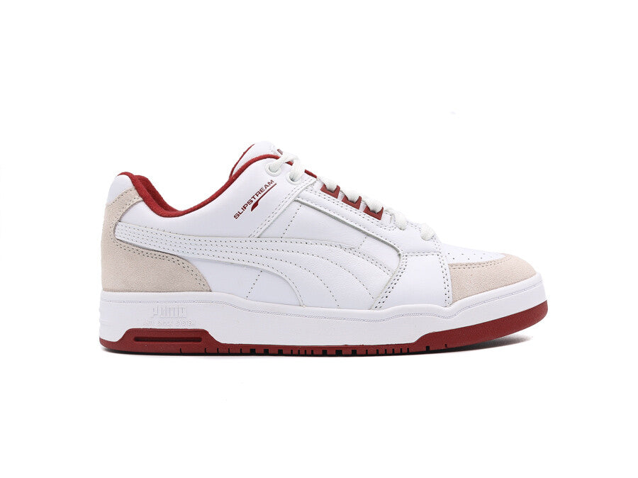PUMA SLIPSTREAM LO RETRO WHITE-INTENSE RED