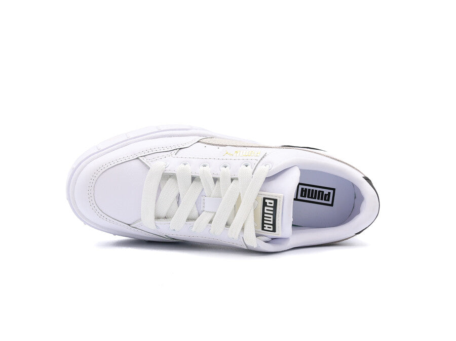 PUMA MAYZE STACK WNS WHITE-VAPOROUS GRAY