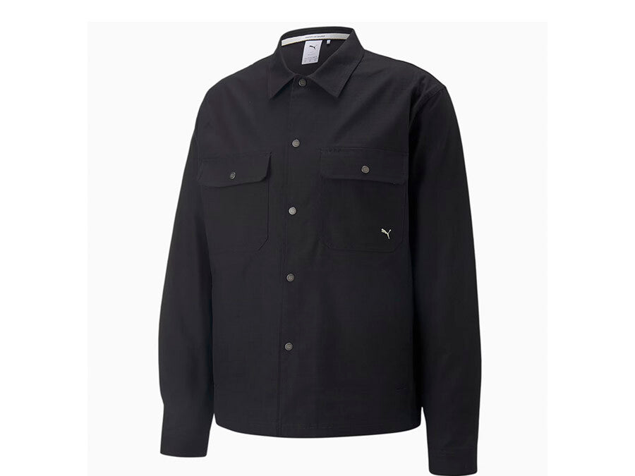 CAMISA PUMA  MMQ RIPSTOP OVERSHIRT BLACK