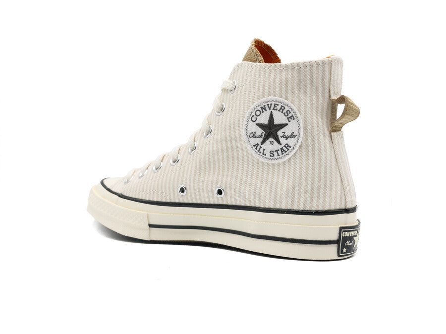 CONVERSE CHUCK 70 HICKORY STRIPE DESERT SAND