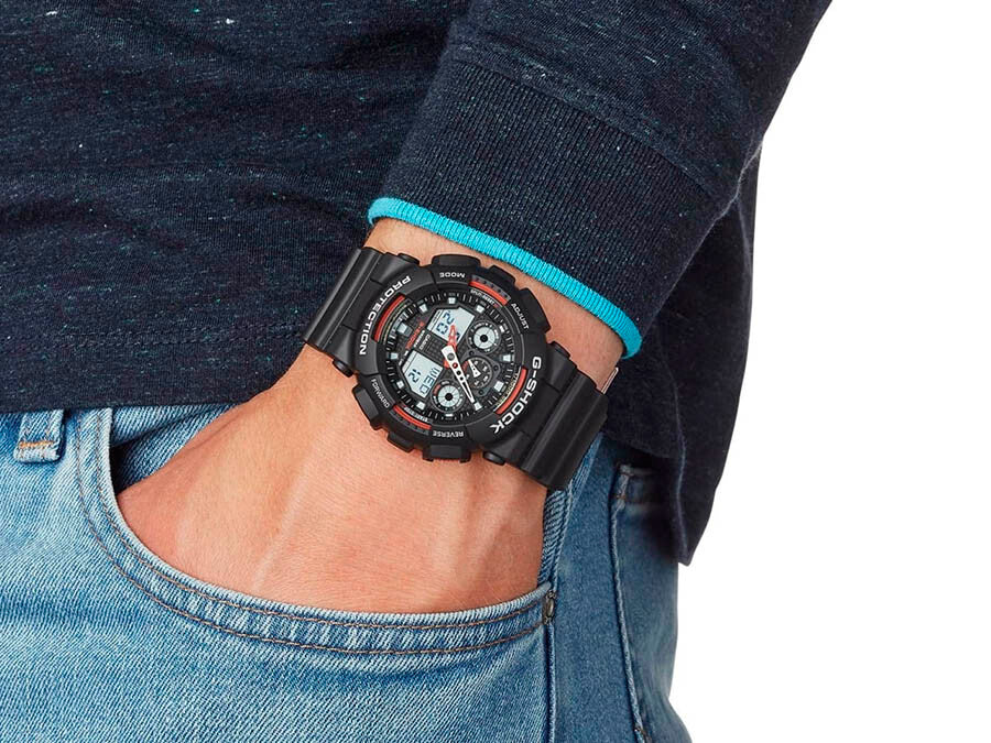 CASIO G-SHOCK GA-100-1A4ER