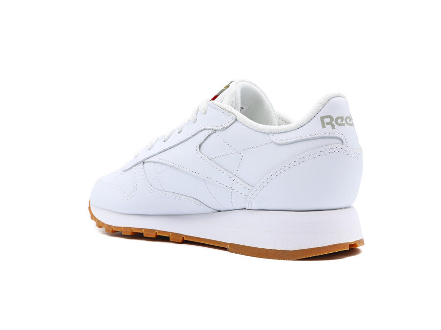 REEBOK CLASSIC LEATHER WHITE GUM SOLE