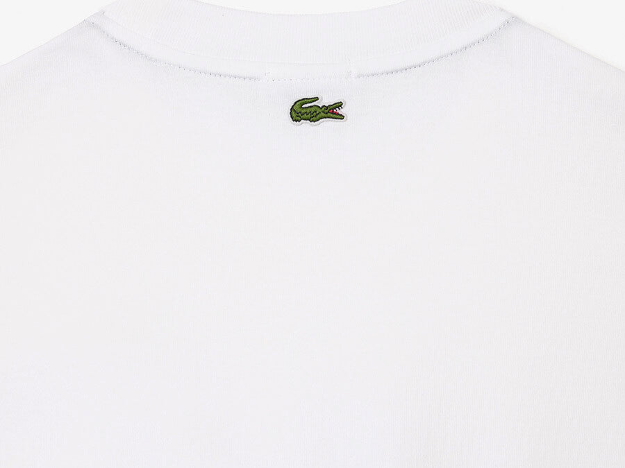 CAMISETA LACOSTE CROC 80S WHITE