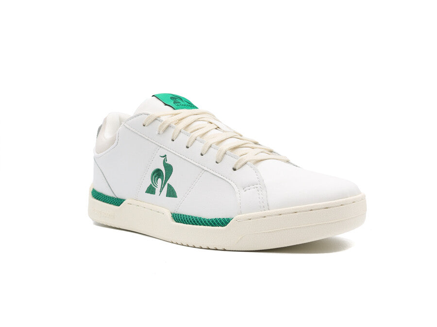 LE COQ SPORTIF  STADIUM OPTICAL WHITE GREEN