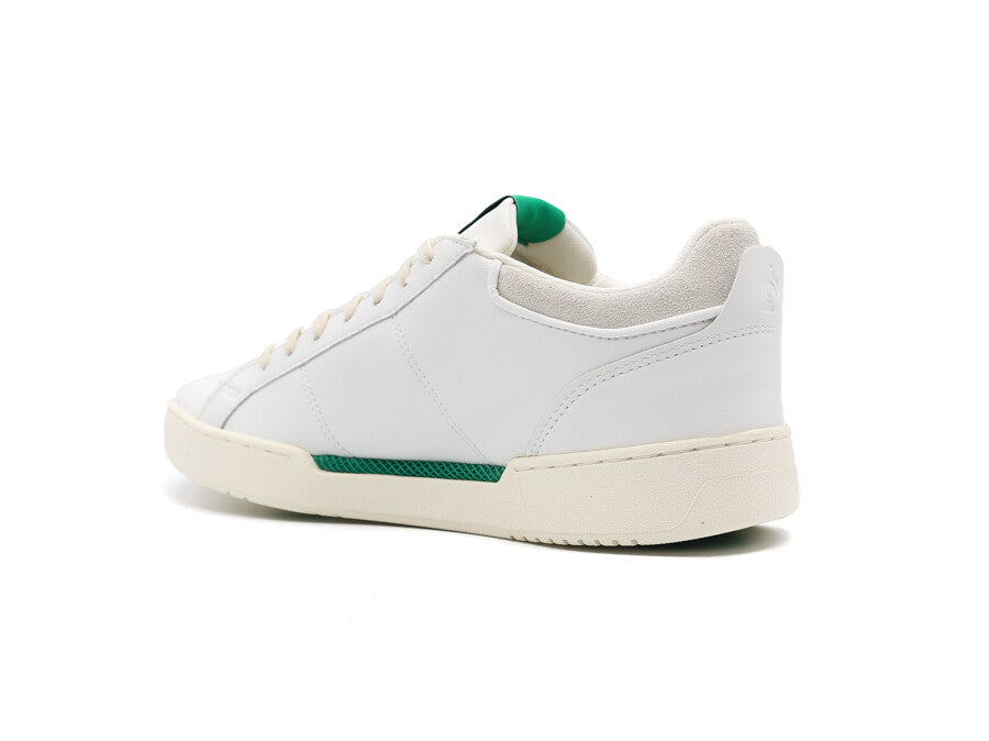 LE COQ SPORTIF  STADIUM OPTICAL WHITE GREEN