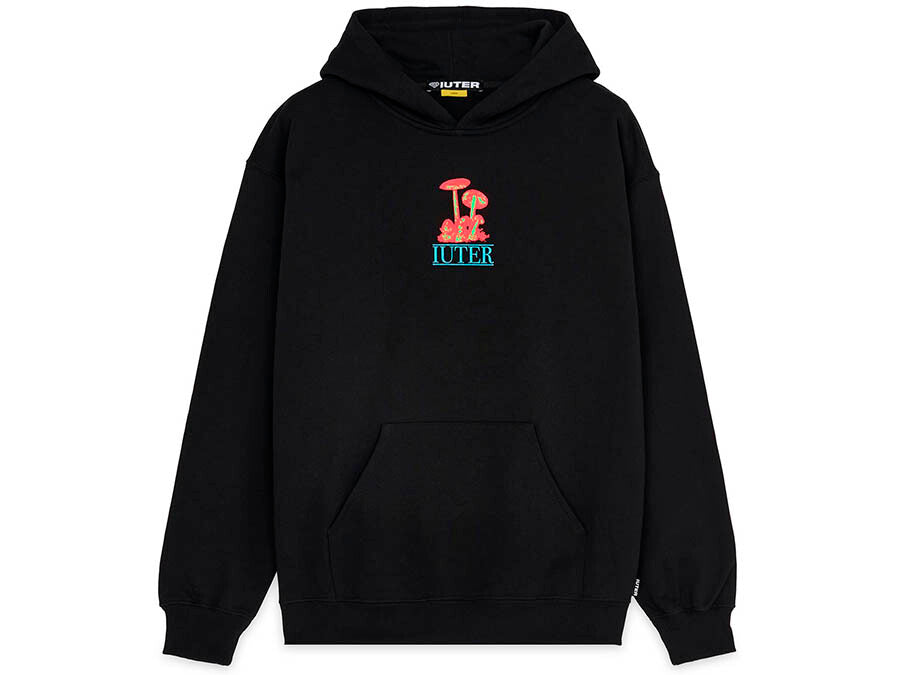 SUDADERA HOODIE IUTER GROWING BLACK