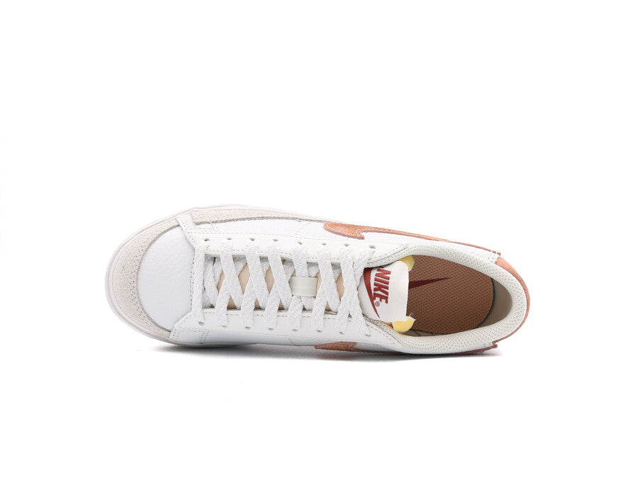 NIKE BLAZER LOW PLATFORM WHITE