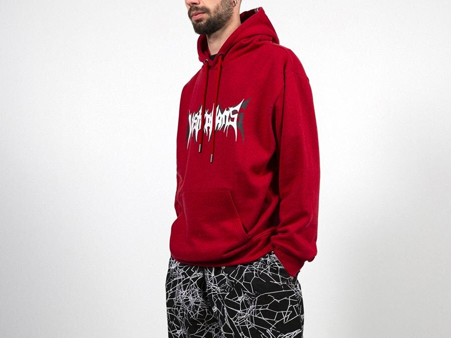 SUDADERA WASTED HOODIE ZORLAKE CHILI RED