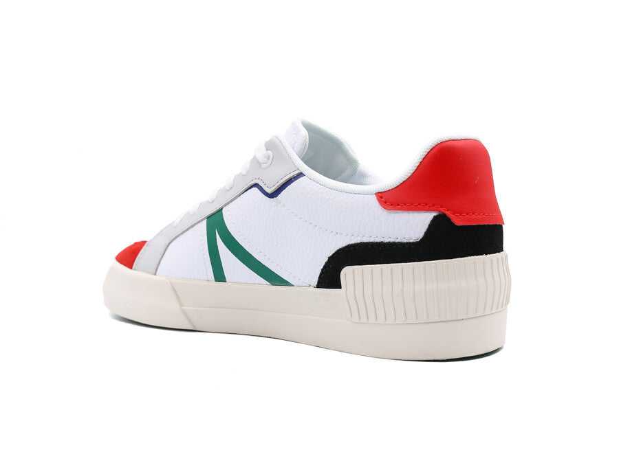 LACOSTE L004 WHITE RED