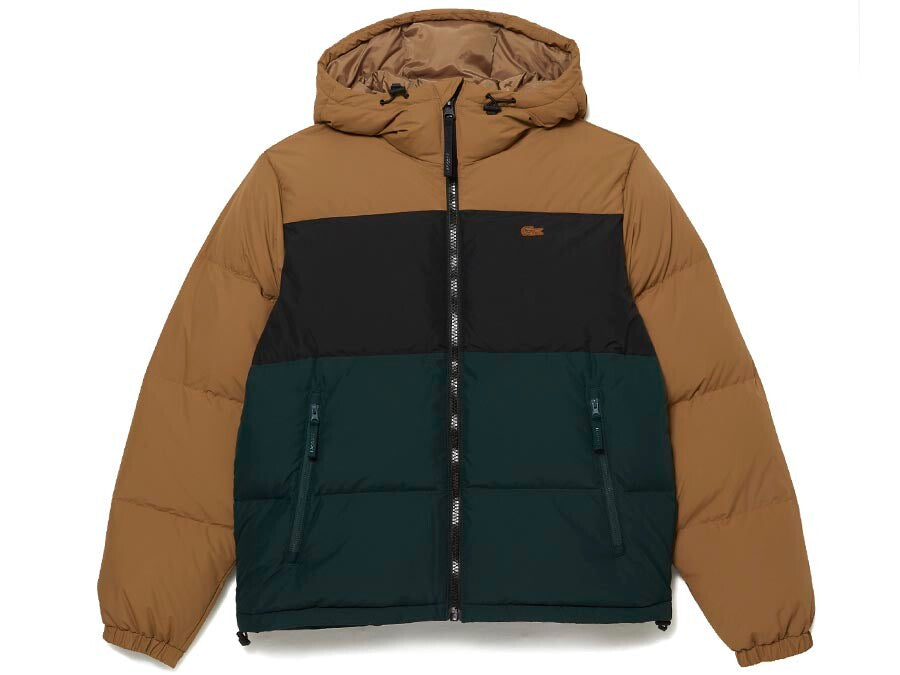 CHAQUETA LACOSTE ACOLCHADA COLOR BLOCK