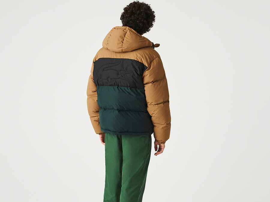 CHAQUETA LACOSTE ACOLCHADA COLOR BLOCK