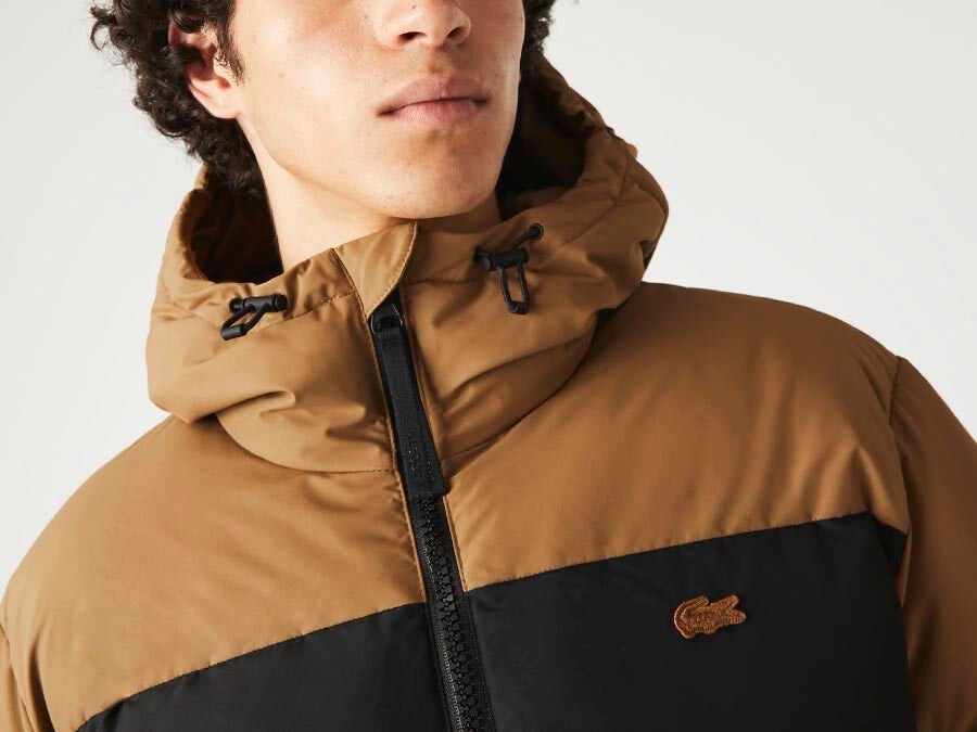 CHAQUETA LACOSTE ACOLCHADA COLOR BLOCK