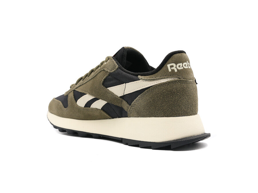 REEBOK CLASSIC LEATHER CORDURA ARMY GREEN