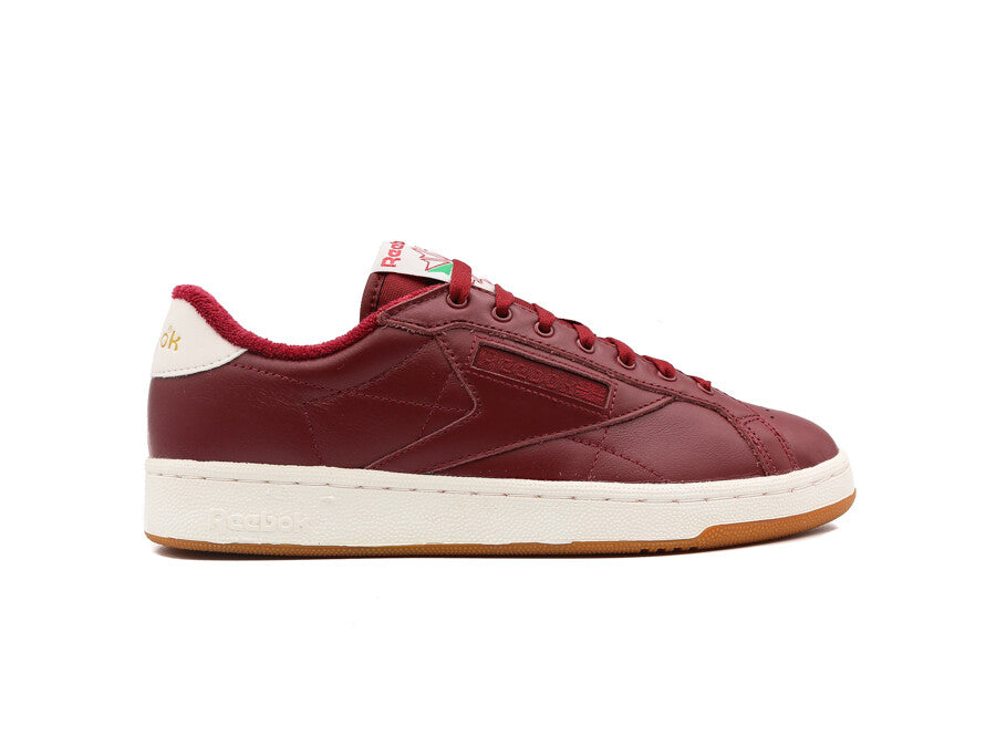 REEBOK CLUB C GROUNDS BURGUNDY