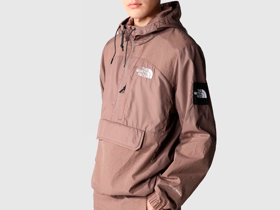 THE NORTH FACE CONVIN ANORAK DEEP TAUPE