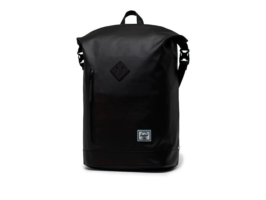 HERSCHEL SUPPLY ROLL TOP BLACK