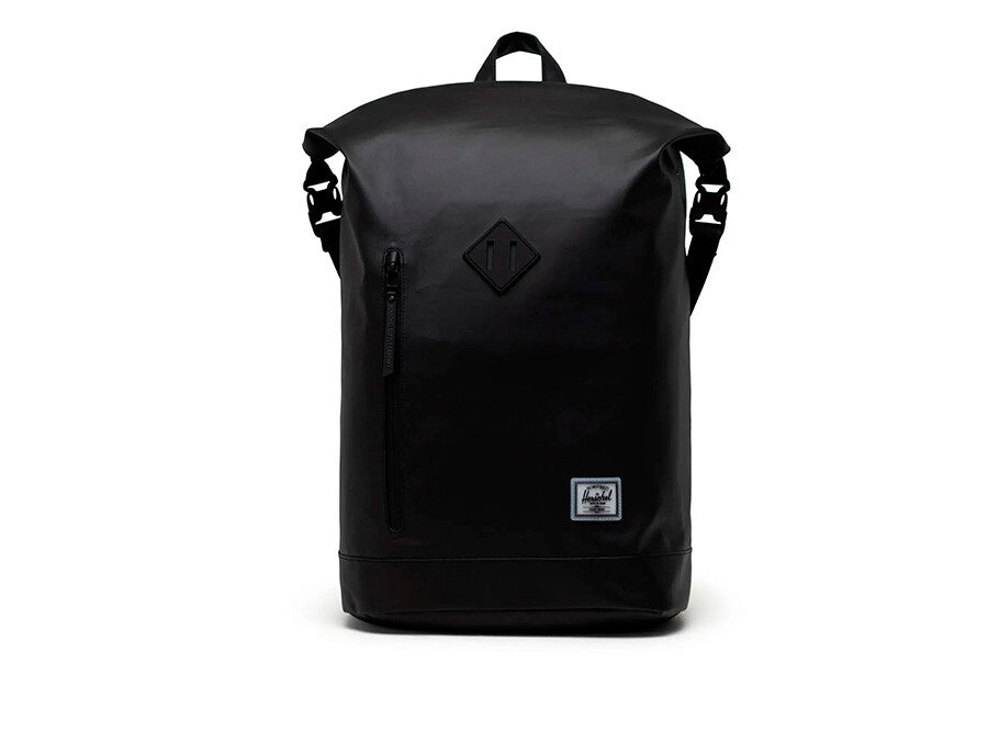 HERSCHEL SUPPLY ROLL TOP BLACK