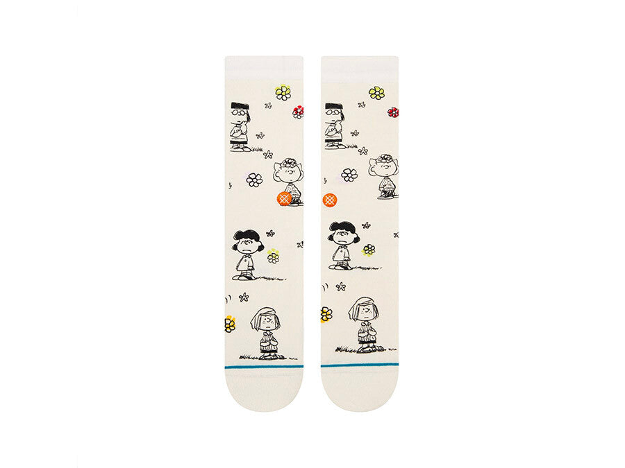 CALCETINES STANCE GIRL POWER WHITE