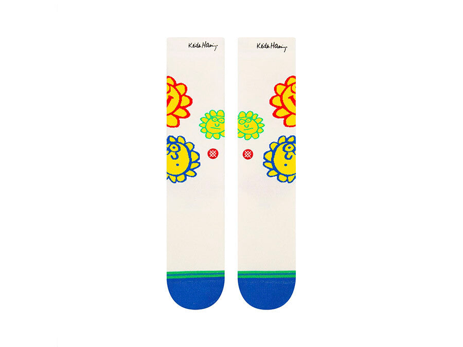 CALCETINES STANCE HAPPY FIELDS OFF WHITE