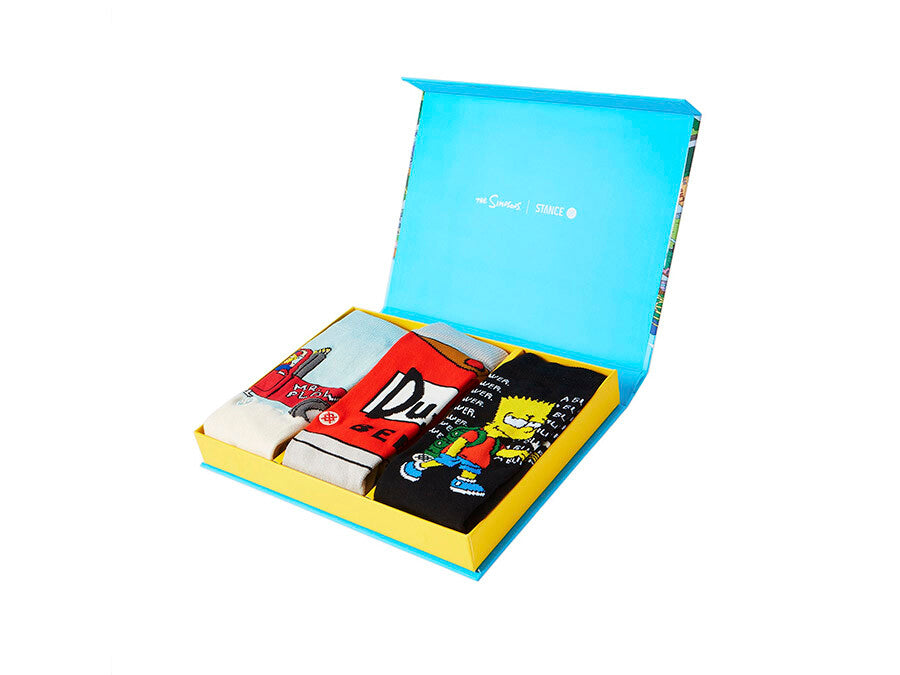 THE SIMPSONS BOX SET CALCETINES STANCE