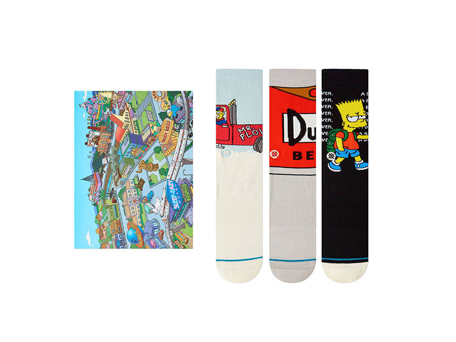 THE SIMPSONS BOX SET CALCETINES STANCE