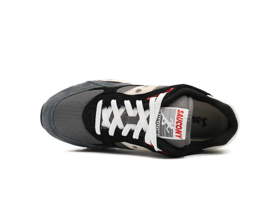 SAUCONY SHADOW 6000 GREY BLACK