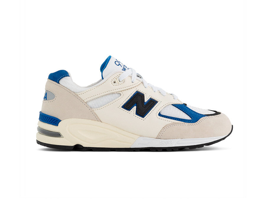NEW BALANCE  MADE IN USA 990V2 WHITE