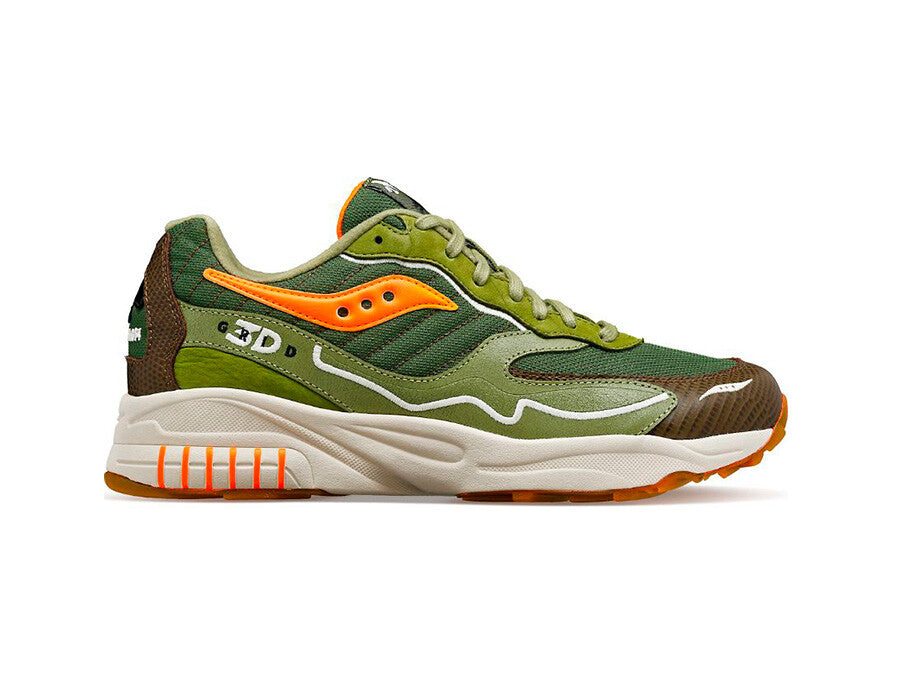 MAYBE TOMORROW X SAUCONY GRID 3D HURRICANE