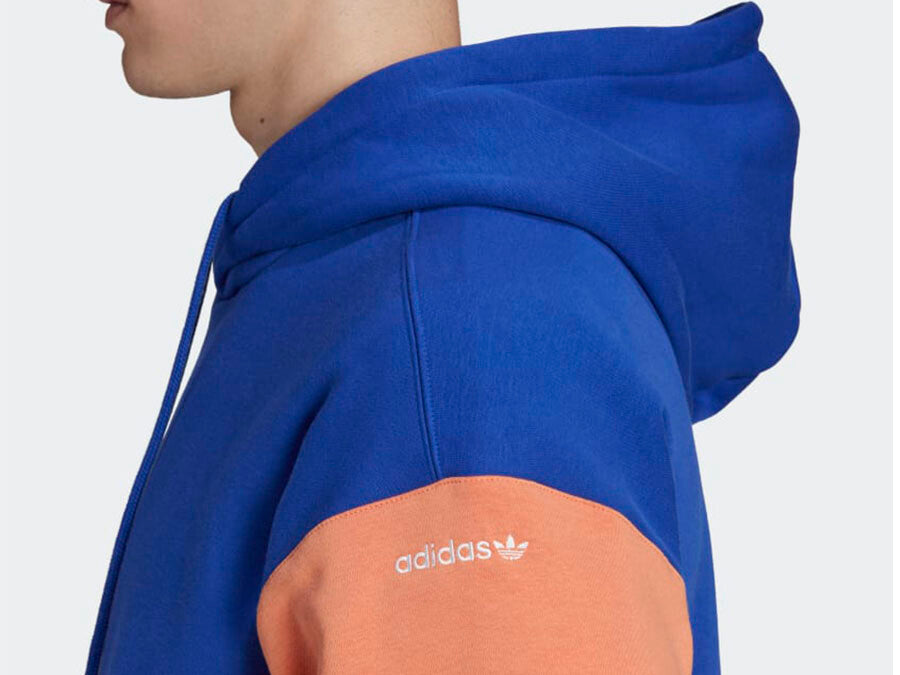 ADIDAS SUDADERA ADICOLOR BLUE ORANGE OUTDOOR