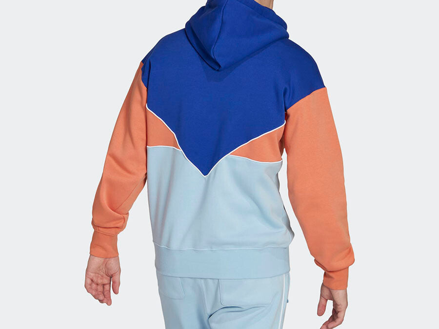 ADIDAS SUDADERA ADICOLOR BLUE ORANGE OUTDOOR