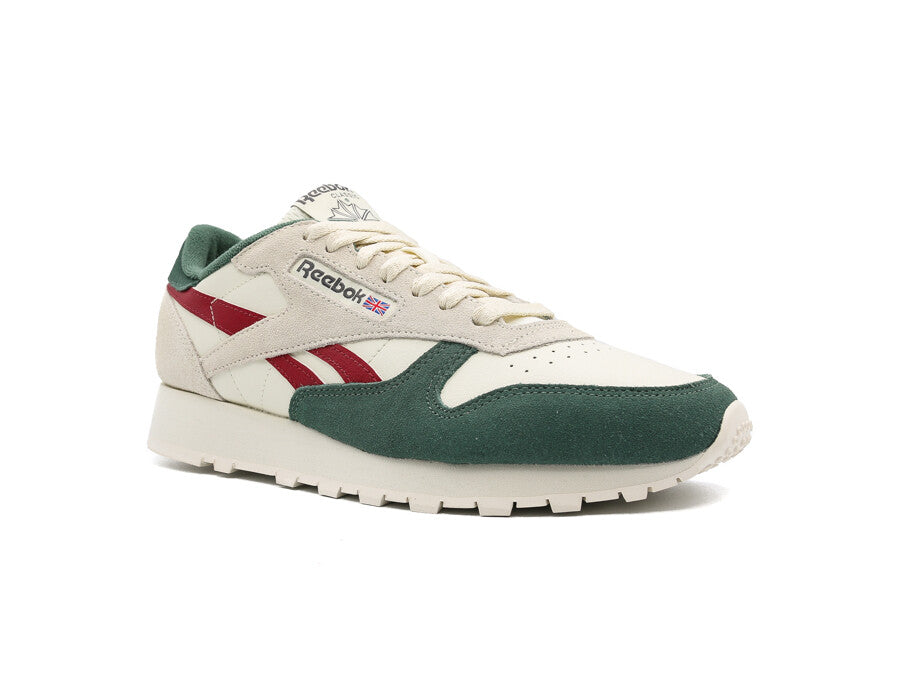 REEBOK CLASSIC LEATHER GREEN WHITE