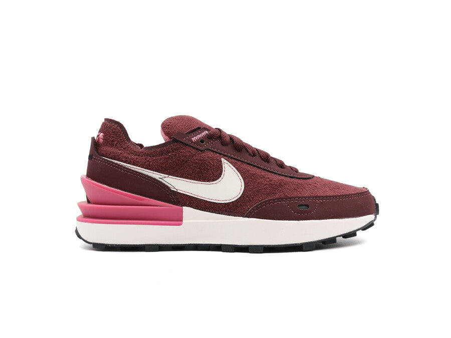 NIKE ROSHE WAFFLE ONE SE BURGUNDY