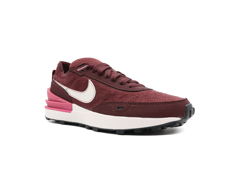 NIKE ROSHE WAFFLE ONE SE BURGUNDY